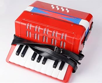アコーディオン ピアノ ミニアコーディオン 音楽 演奏 子ども 練習 Amazon | ミニ アコーディオン ピアノアコーディオン 軽量