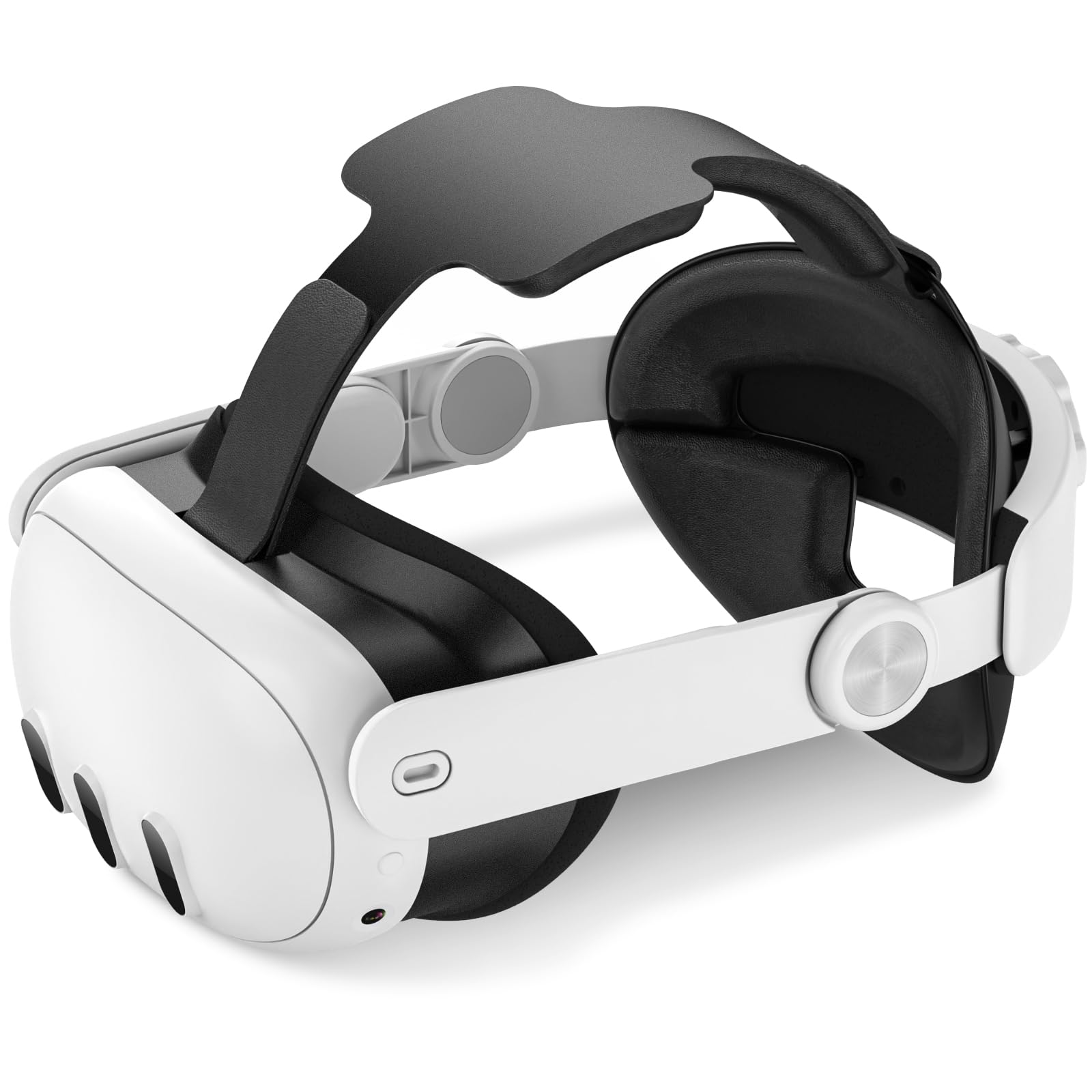 Nabalch Head Strap Accessories Compatible with Oculus/Meta Quest 3, Lightweight Elite Strap for Enhanced Support and Comfort in VR, Included Lens Protector Cover