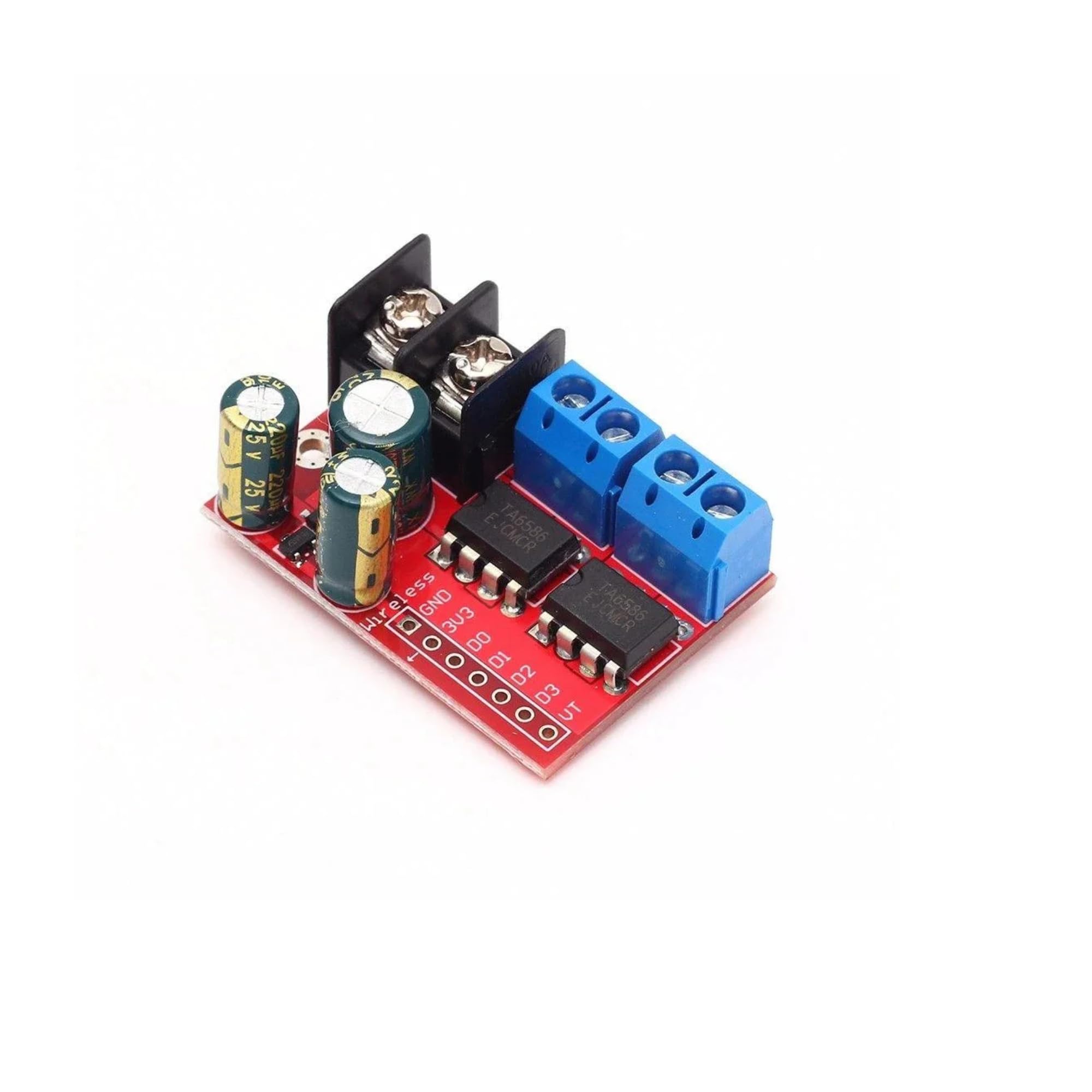 TECHTONICS TA6586 based 5A Dual DC Motor Driver Module 3V-14V (B09NKVJPS5) Amazon Price History, Amazon Price Tracker