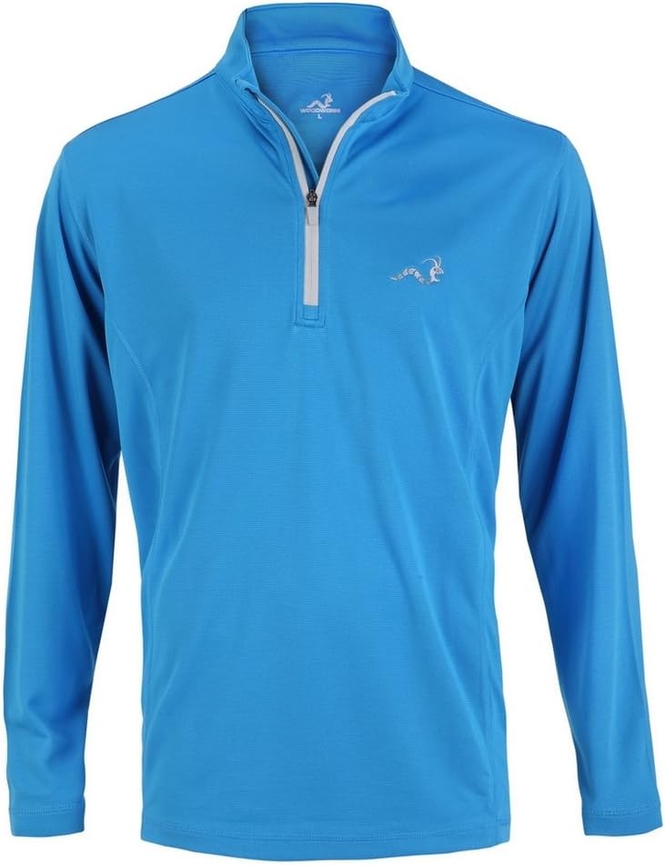Woodworm Golf Mens 1/4 Zip Pullover/Sweater/Jumper