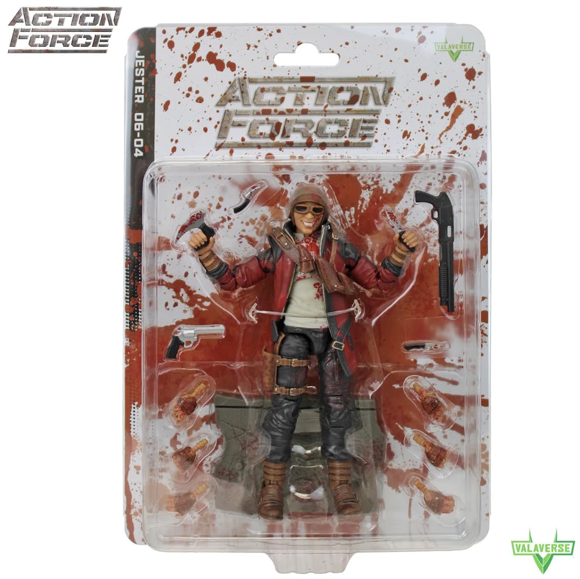 Amazon.com: Action Force Valaverse Bloody Jester Black Series