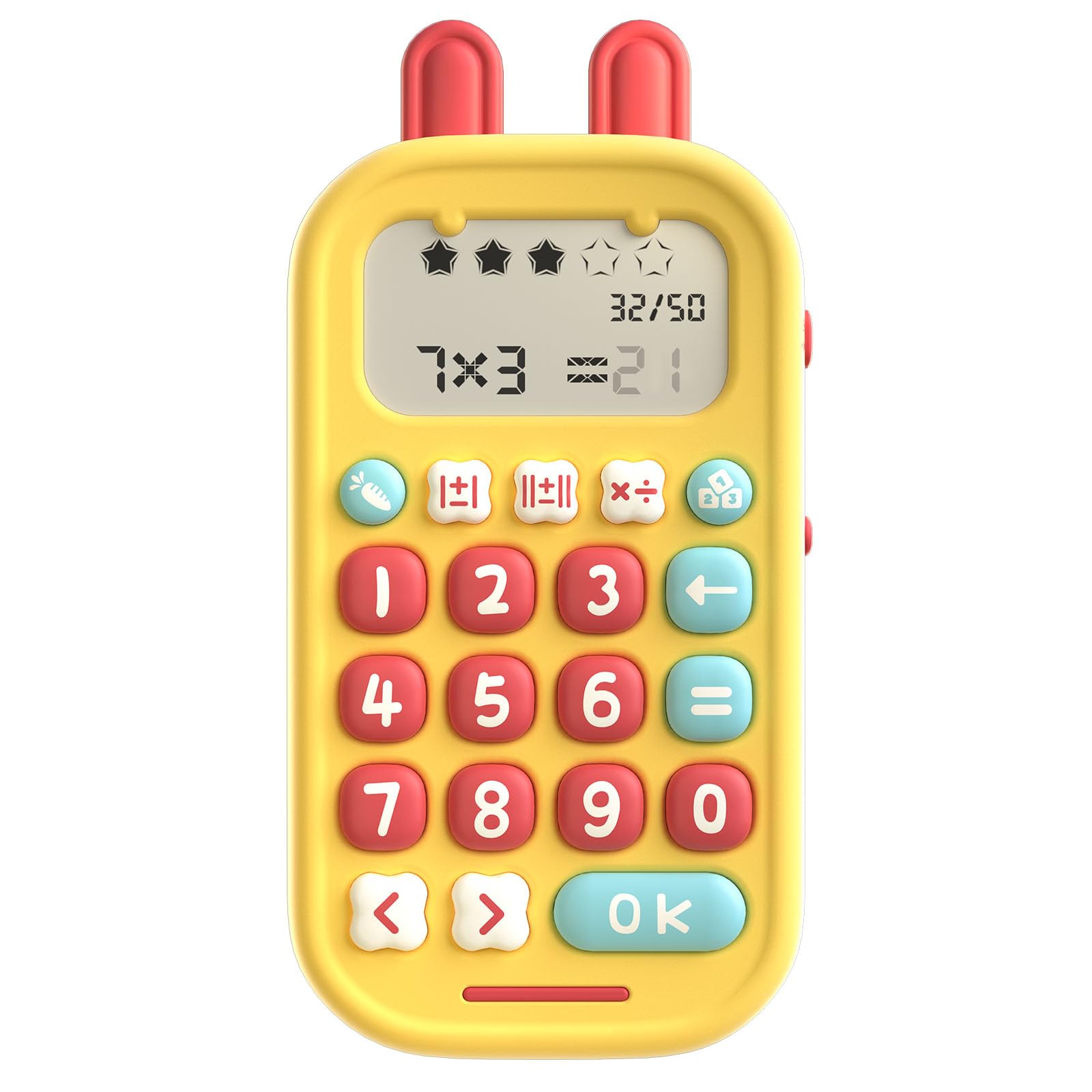 alilo Mathespiel für Kinder 5-12 Jahre, Elektronischer Kopfrechnen Trainer für Addition, Subtraktion, Multiplikation & Division, Interaktives Mathetrainer mit 19 Spielen, 5 Modi & 50.000 Aufgaben