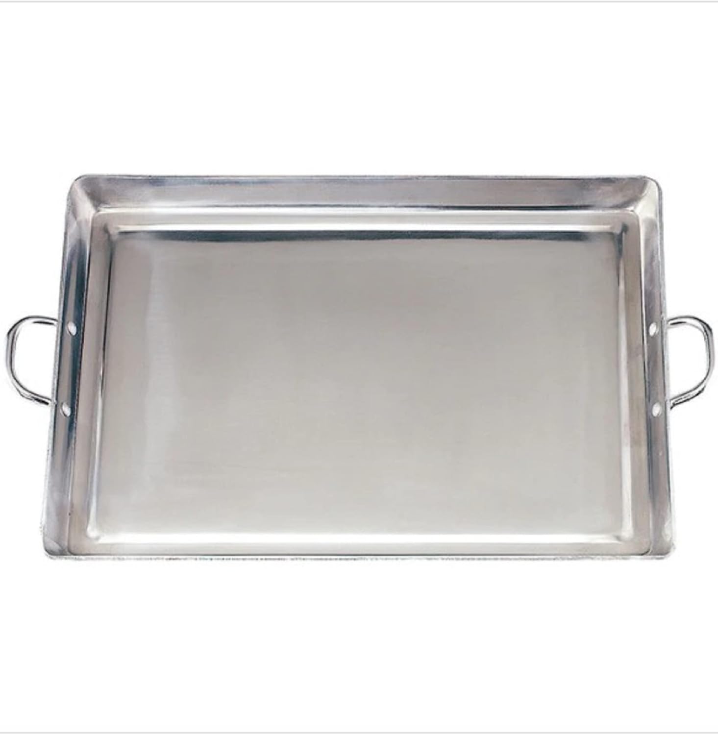 Soro Essentials- 15.7" x 23.6" x 1.18" Top Flat Griddle Grill with Handles Heavy Weight Aluminum- Pan for Stove Top Grill Pancake Gas Grill Griddle Outdoor Indoor Cooking Camping