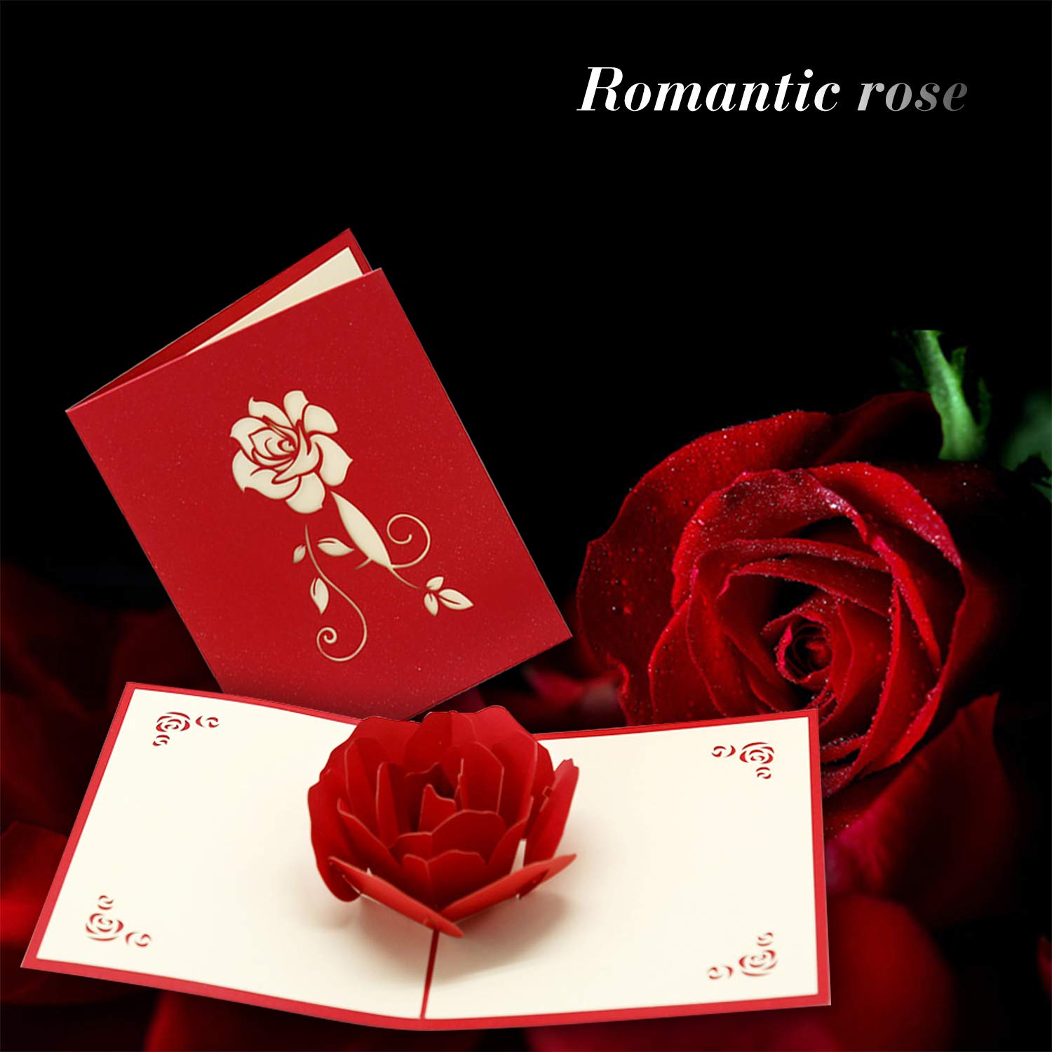 Huxters Biglietto Di Compleanno Divertente Per Donne - Con Busta Rosa - Fidanzata Amica Romantico Anniversario - 3