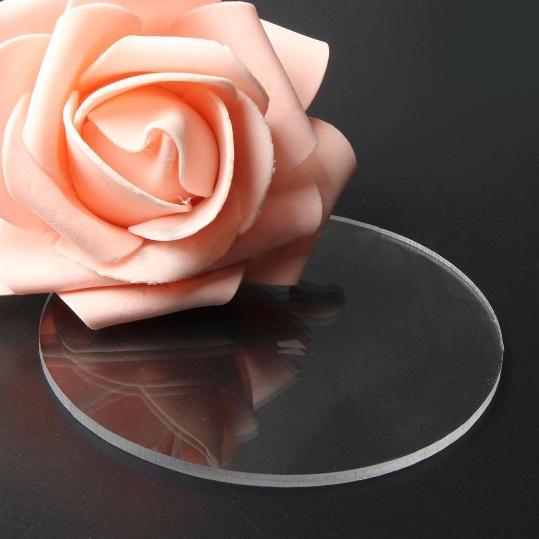 Transparent 3Mm Starker Acryl Runde Scheibe Durchmesser: 60Mm