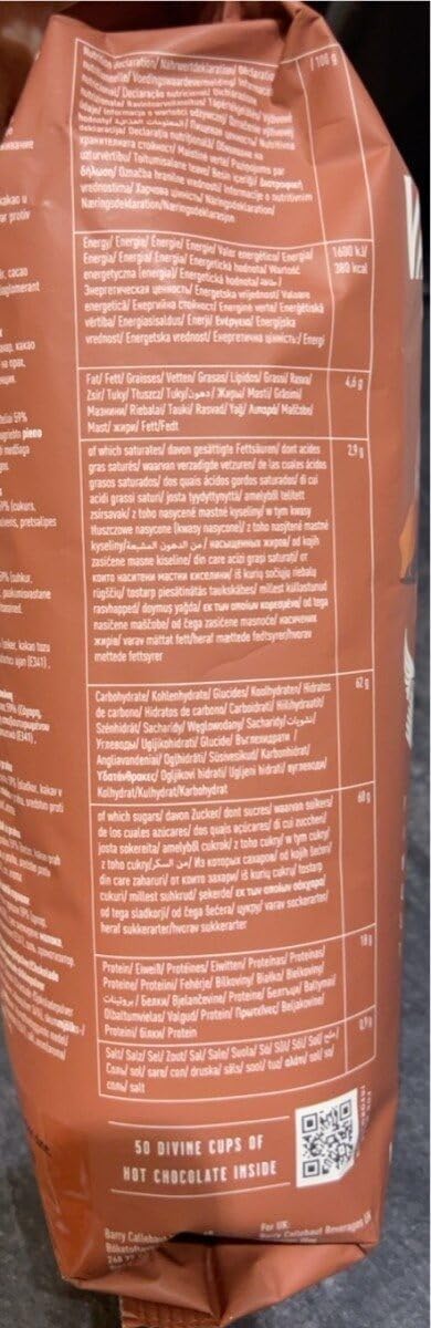 Chocolat Poudre VH2 34% Cacao Van Houten Pour La Boisson Chocolatée 1 kg - Lot de 2