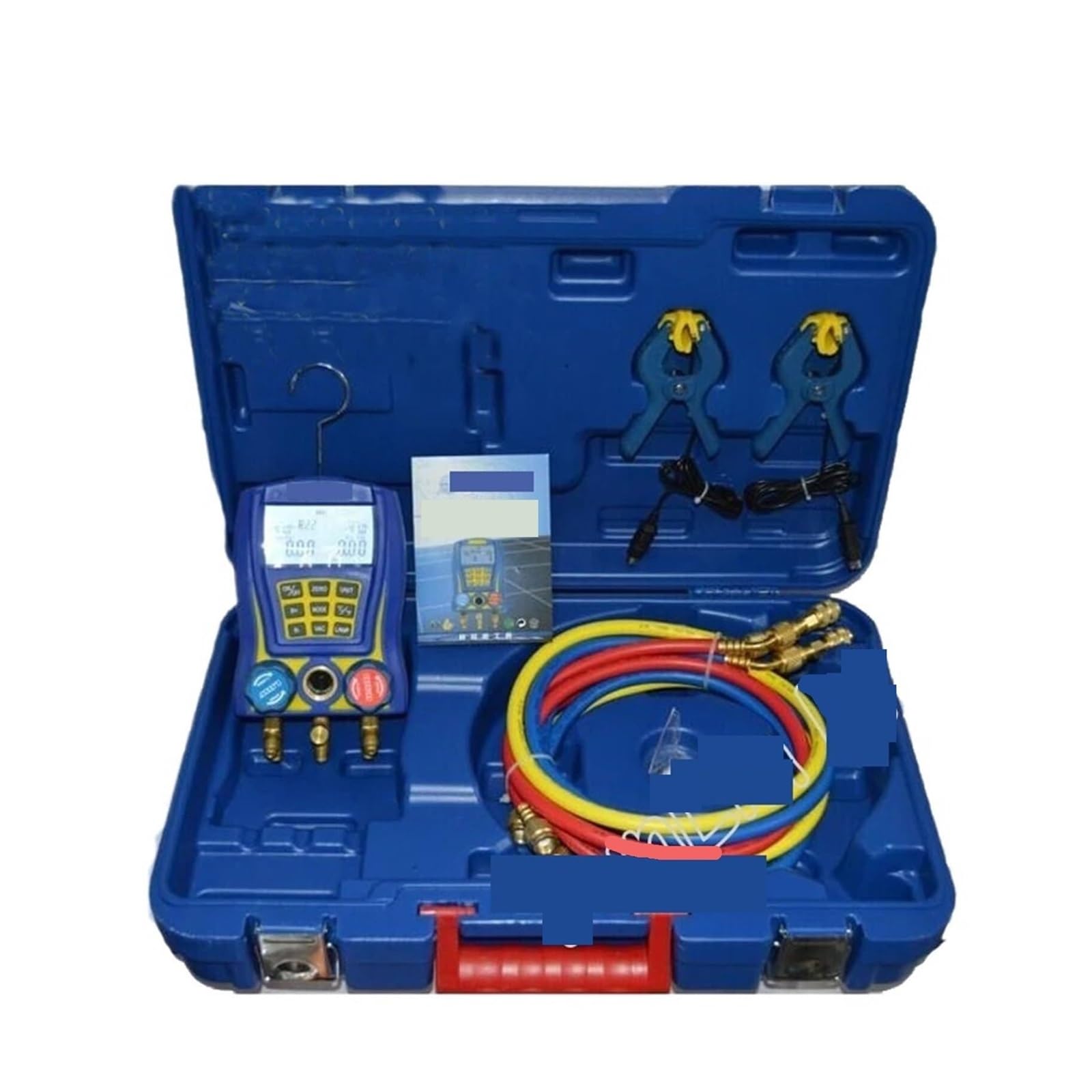 Poahncu One Color Pressure Regulator, Electronic Gauge Digital Display Of Refrigeration Manifolds, Vacuum Pressure Manomete Compressor Tool,For Spray Gun