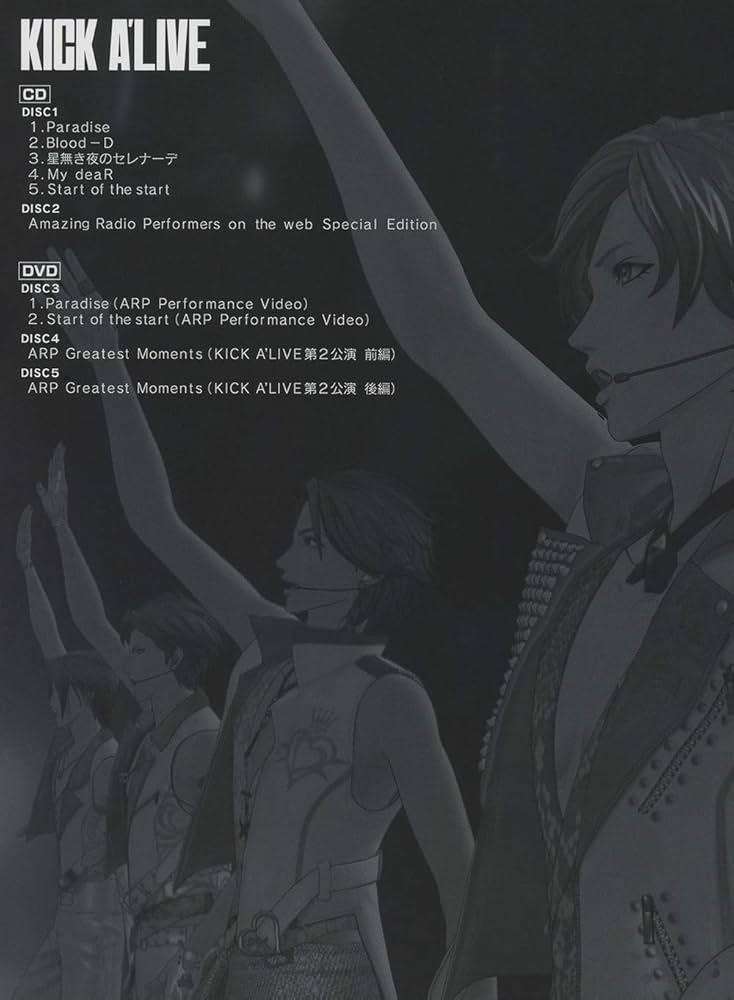 Amazon.co.jp: KICK A'LIVE プレミアムBOX(CD2枚組+DVD3枚組