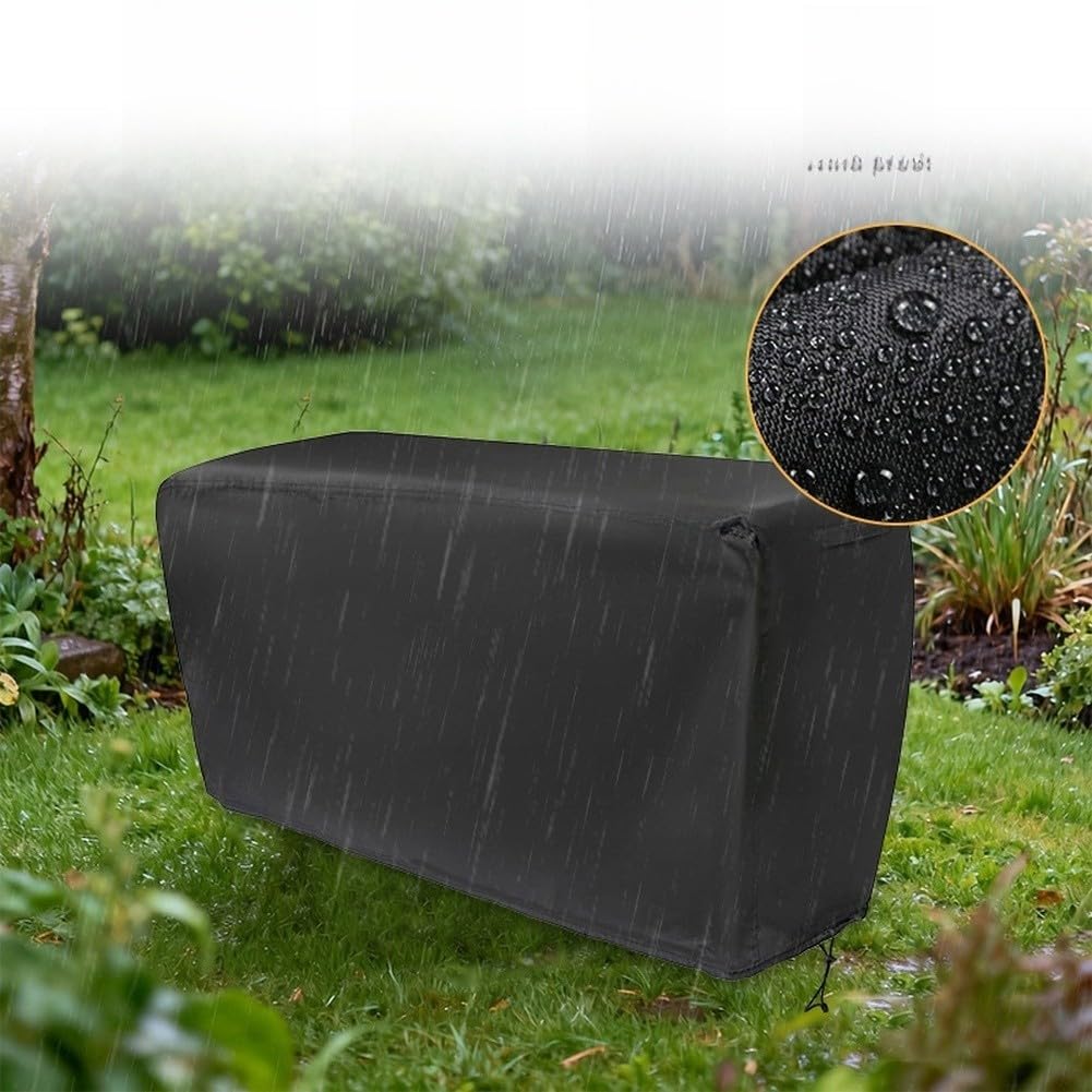 Fauhapyway pour couverture Fendeur pour bois 420D Résistant UV pour poussière(Black)