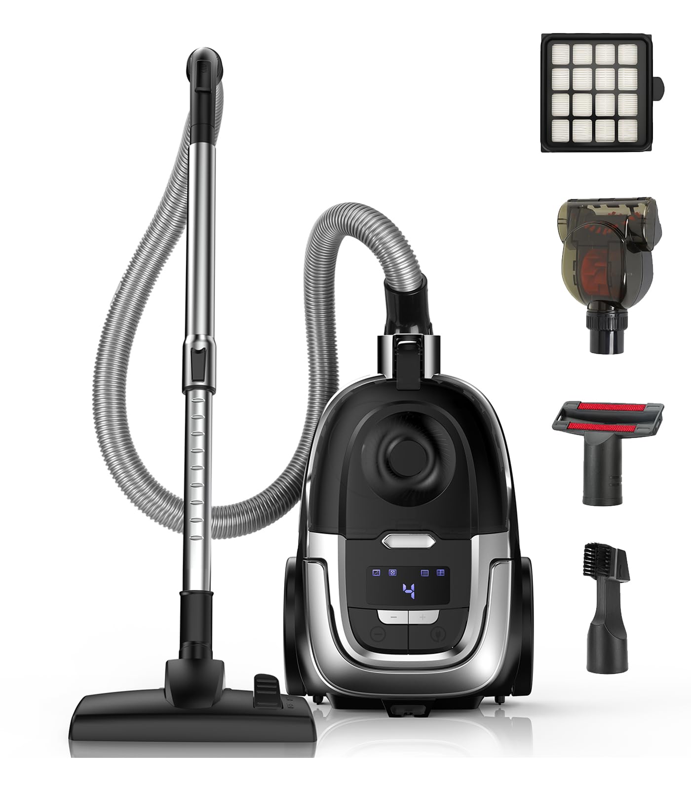 Zefiro Max 1600W Bagless Canister