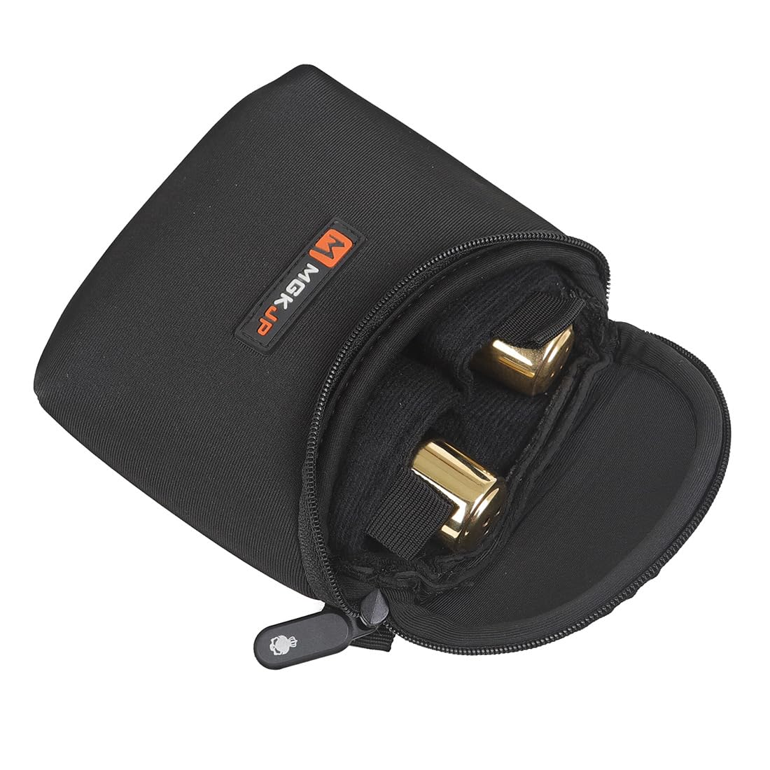 Lot de 2 sacs pour embouchure de saxophone en coton épais - Sac de rangement pour instrument à vent - Pochette pour embouchure de saxophone - Noir