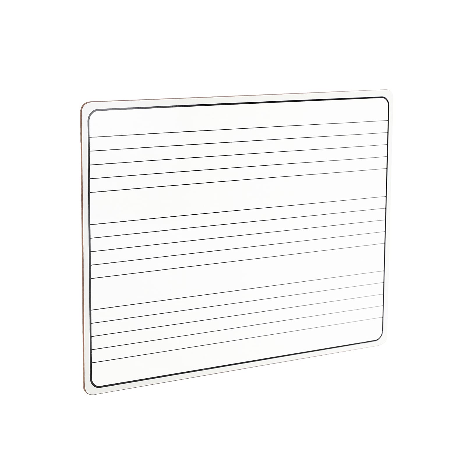 Pizarra blanca de borrado en seco para personal de música, de una sola cara, 9 x 11.875 pulgadas, uso doméstico o escolar