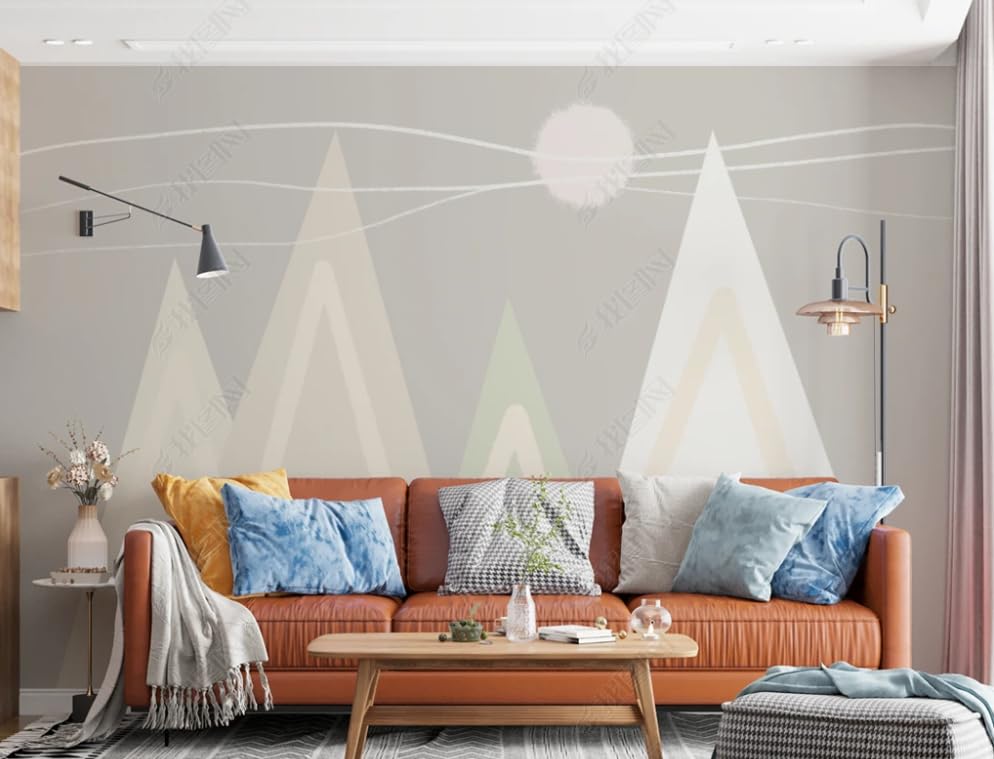 Décoration murale soleil en papier peint intissé pour créer un cocon chaleureux