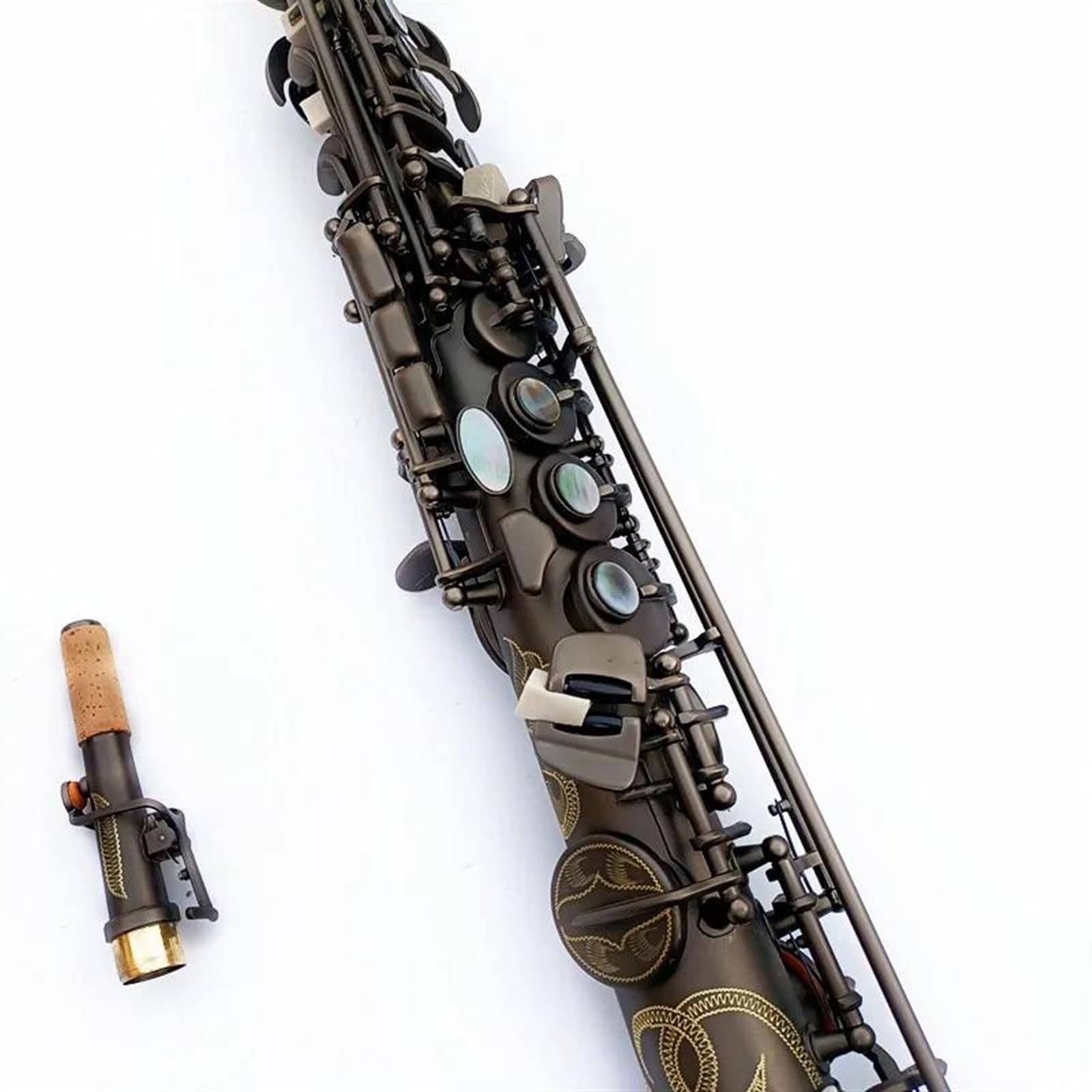 Saxofón Saxofón Soprano Japonés Saxofón Soprano Tecla Bb A Tecla F Alta Y Tecla G