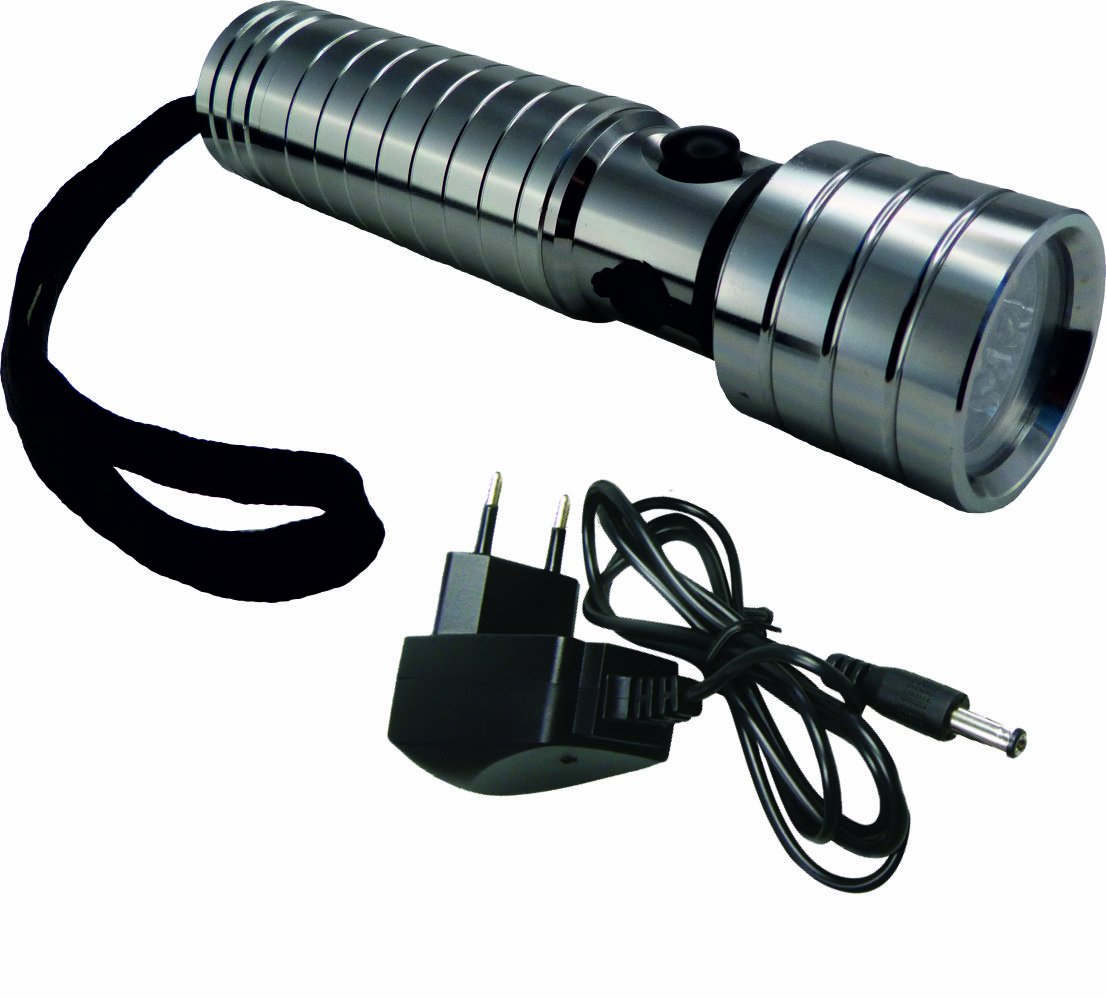 Technoline T9033 Metal Battery Torch Aluminium