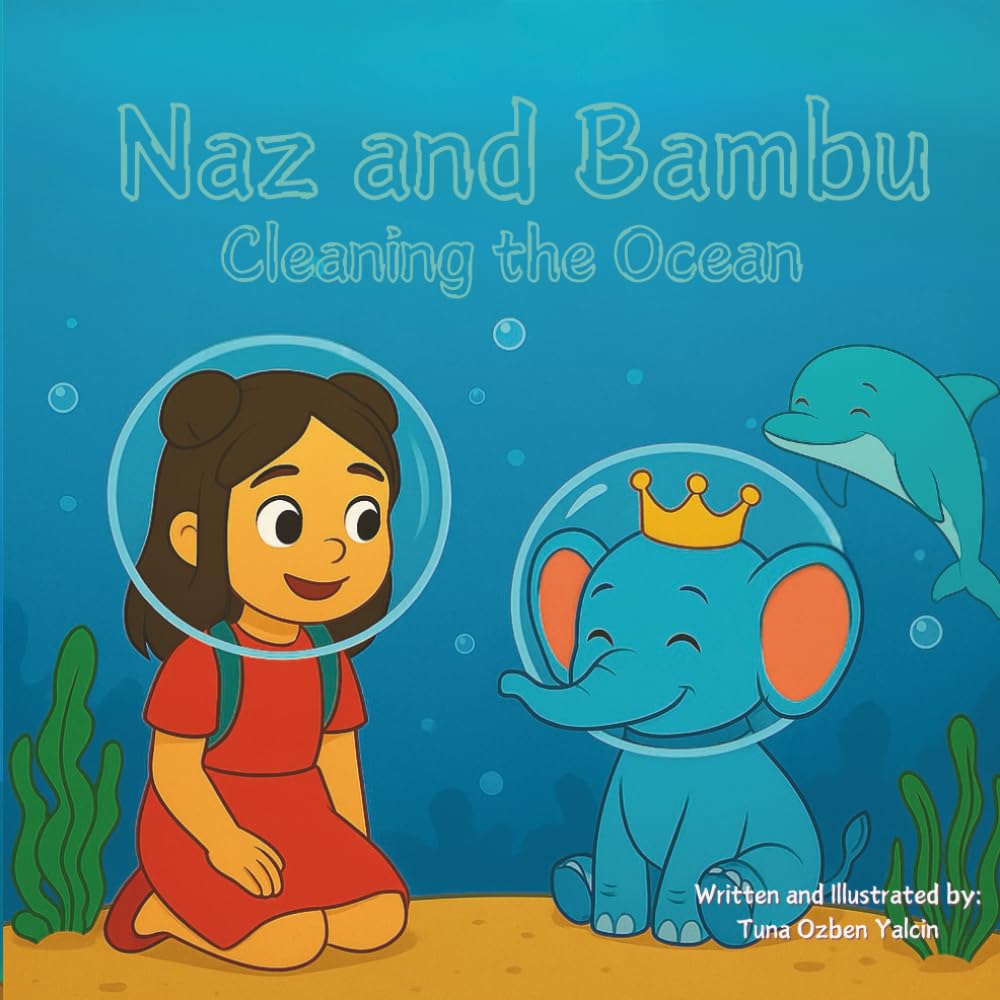 Naz and Bambu Cleaning the Ocean