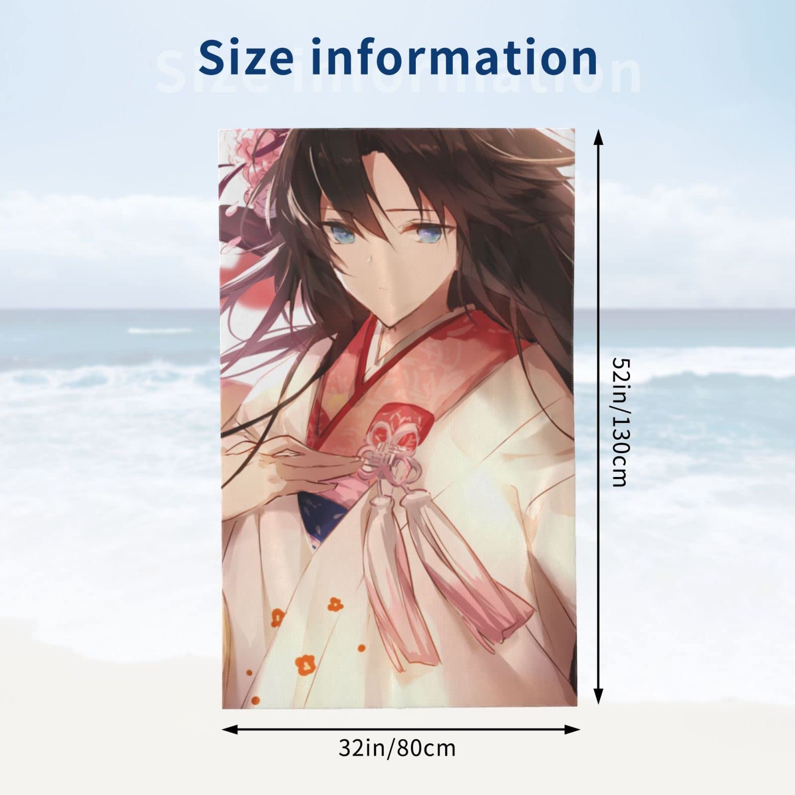 FGO 両儀式 タオル】劇場版 空の境界 両儀式 マイクロファイバー