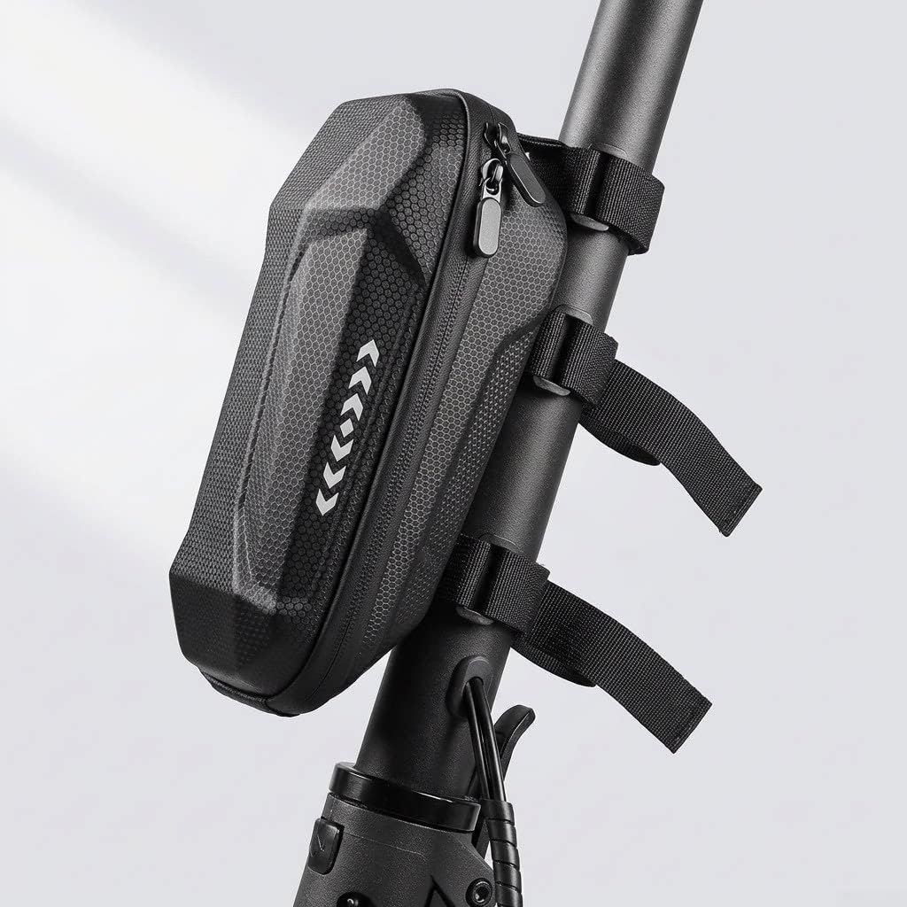 Sac Avant Pour Scooter électrique - EVA Rigide 2L - Étanche, Antidérapant, Réfléchissant - Installation Rapide Quick Release