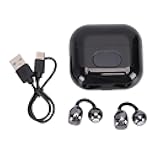 JTLB Ai Translation Earbuds 144 Language Translator Earbuds with Charging Case for Travel Meetings Language Learning (Black)