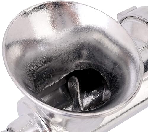 Miniatura 7 de Picadora de carne, herramienta manual, molinillo de carne de aleación de aluminio, picadora, máquina de manivela y molinillo de carne, accesorios de