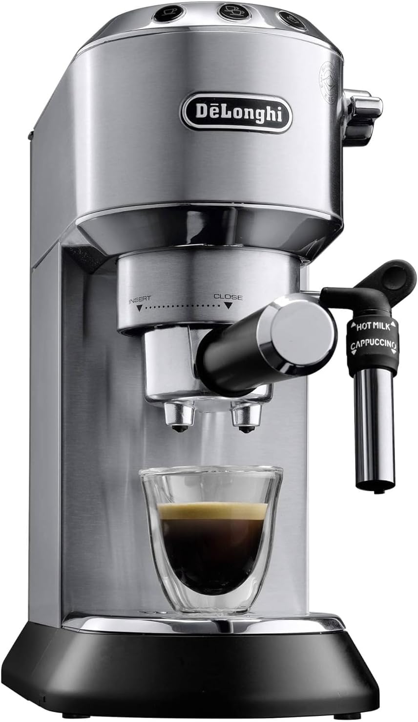 De'Longhi EC685M Dedica Deluxe Automatic Espresso Machine,35 oz, 1, Metallic - Image 1 of 3
