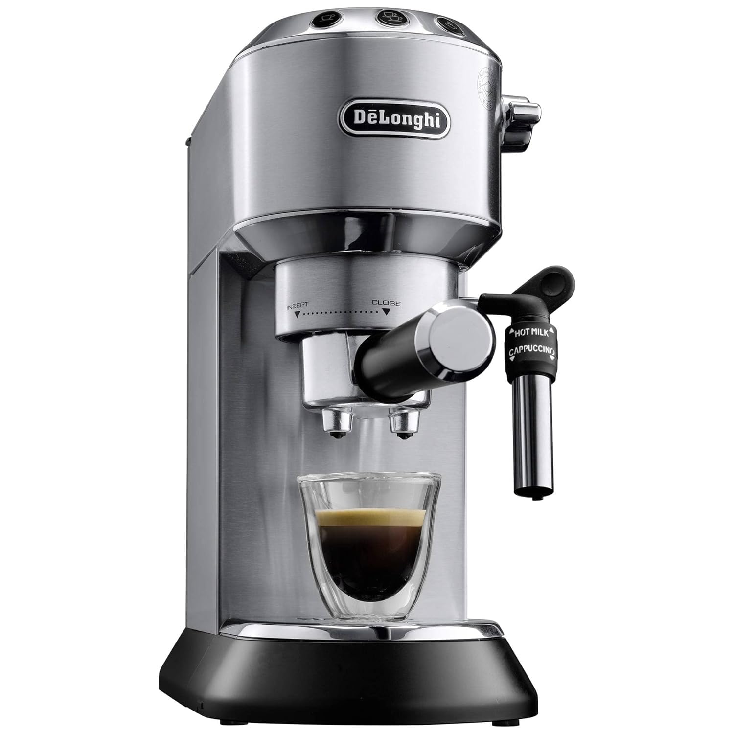 De'Longhi EC685M Dedica Deluxe Automatic Espresso Machine,35 oz, 1, Metallic