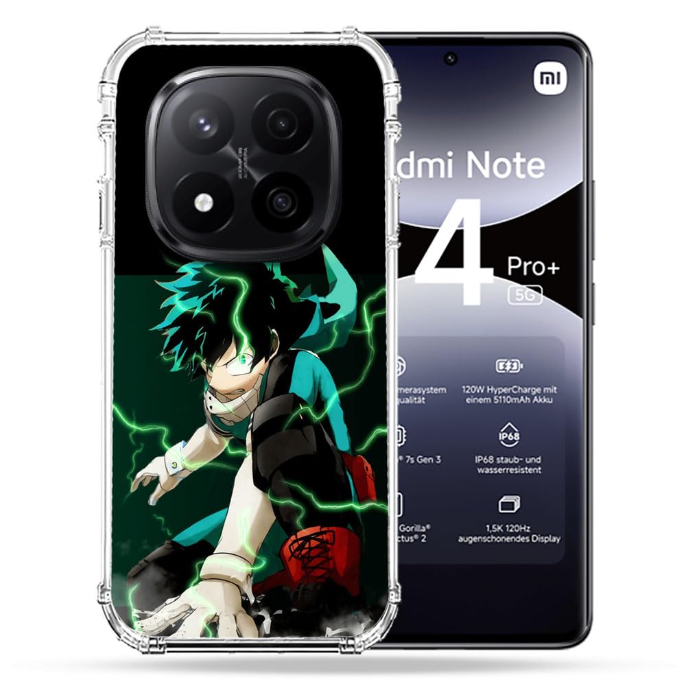 Coque Xiaomi Redmi Note 14 Pro Plus 5G Deku premium antichoc