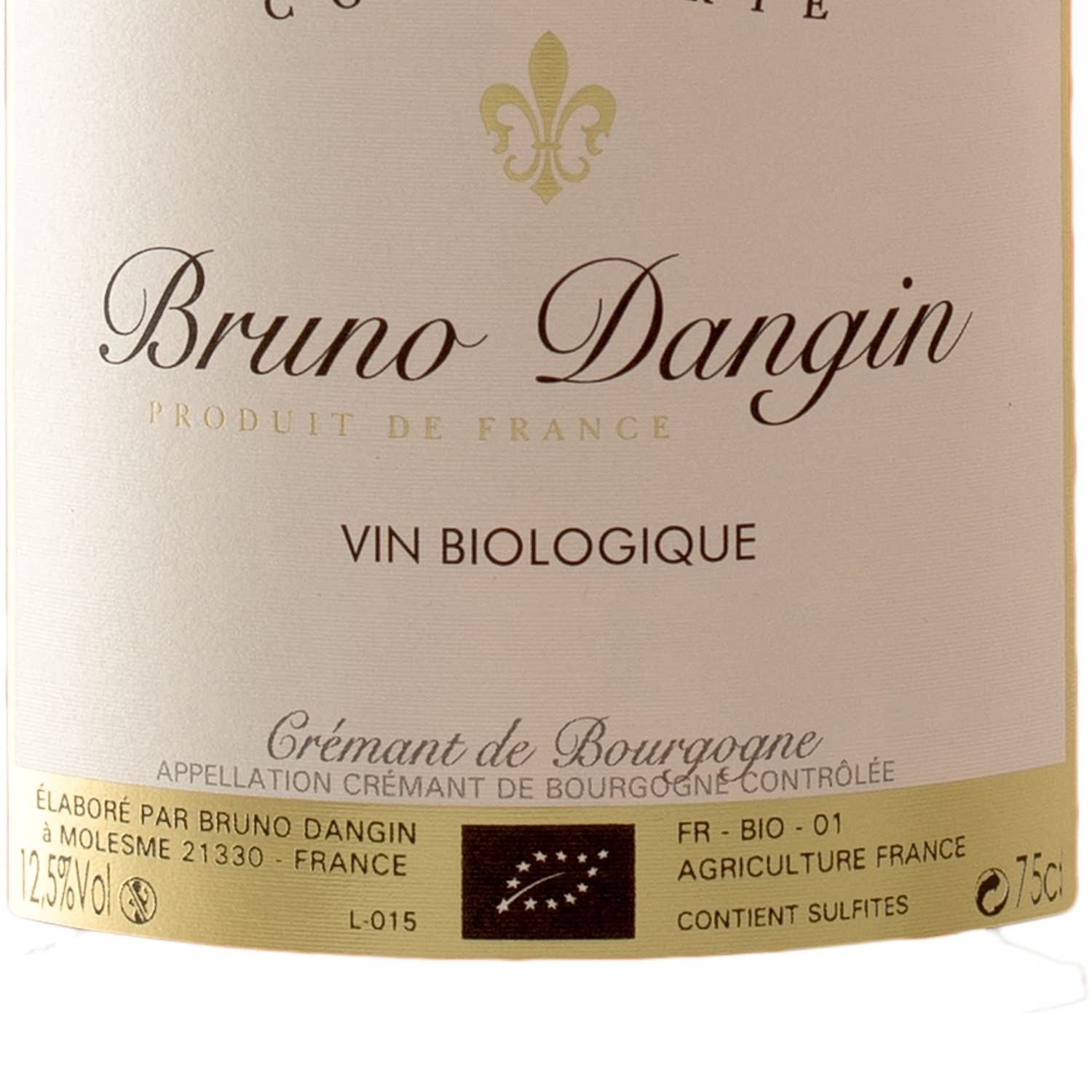 Crémant de Bourgogne Cuvée Rose Brut - Rosé - Bruno Dangin - Vin Rosé de Bourgogne (3x75cl) BIOEffervescent