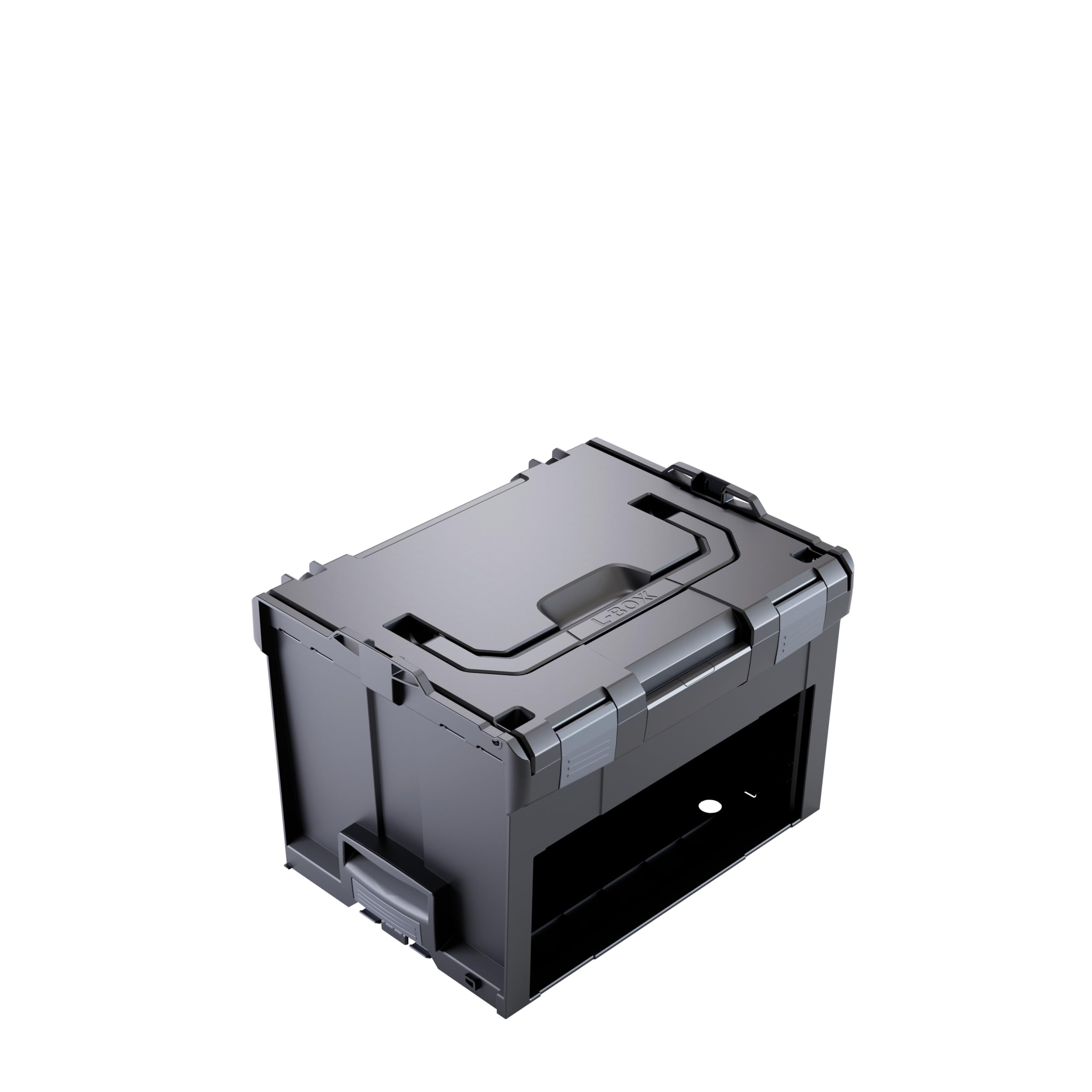 Bosch Sortimo LS-BOXX 306 - Caja de herramientas de plástico vacía (vacía), color negro