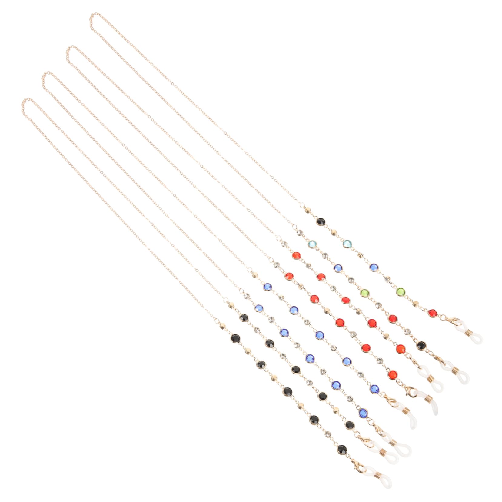 VALICLUD 20piezas Cadenas Para Gafas De Sol y Lectura Correas De Cristales De Accesorios Multifuncionales Para Mujeres Incluye Profundo