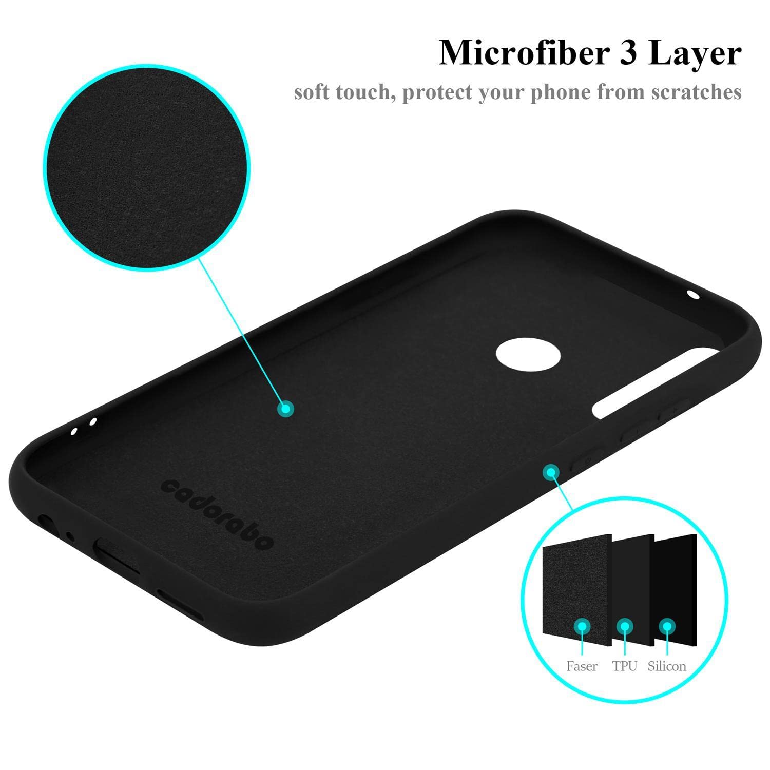 Cadorabo Custodia Compatibile Con Huawei P40 Lite E In