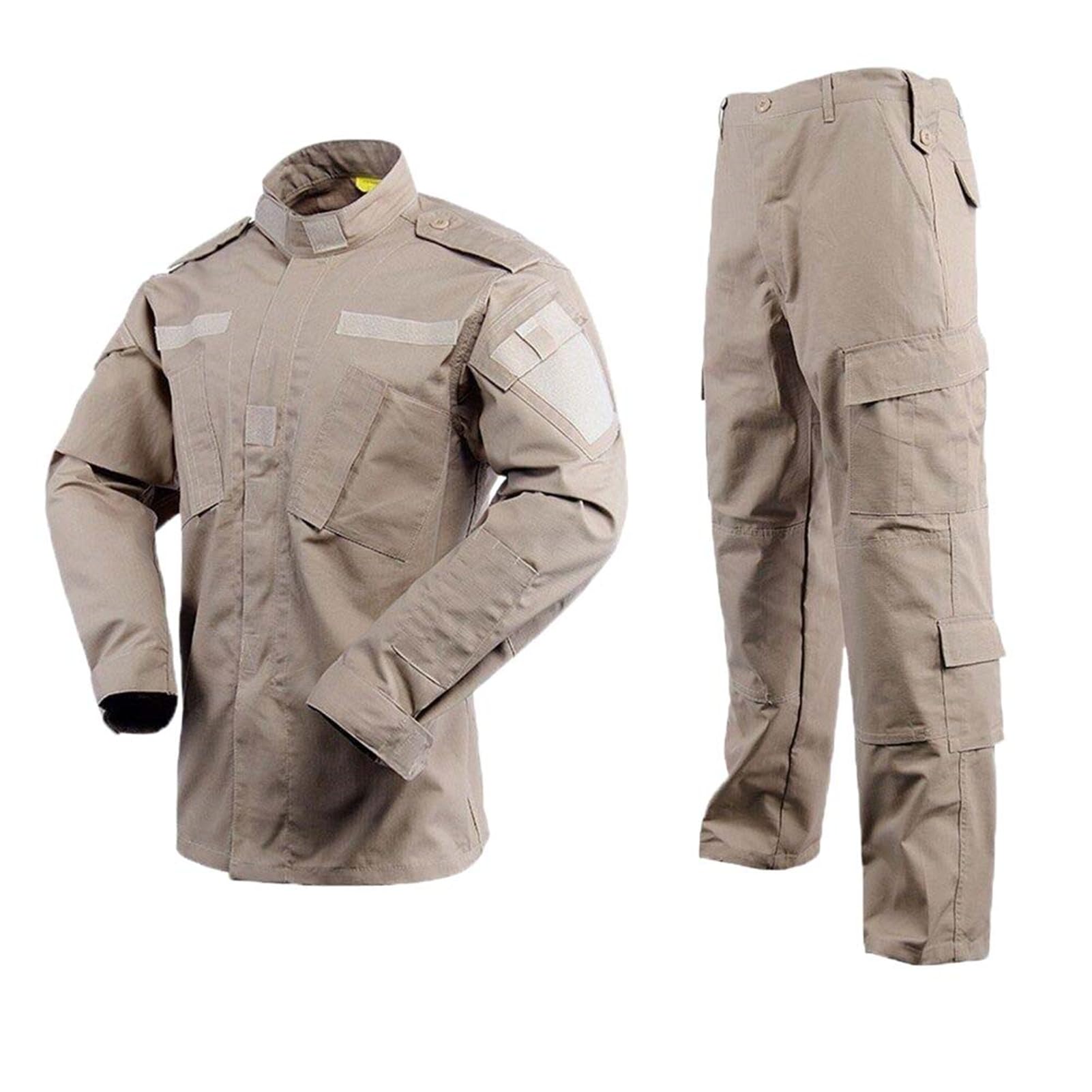 USTZFTBCL Camo-Army Uniforme, tuta da uomo per allenamento all'aria aperta, maglietta militare, set di pantaloni