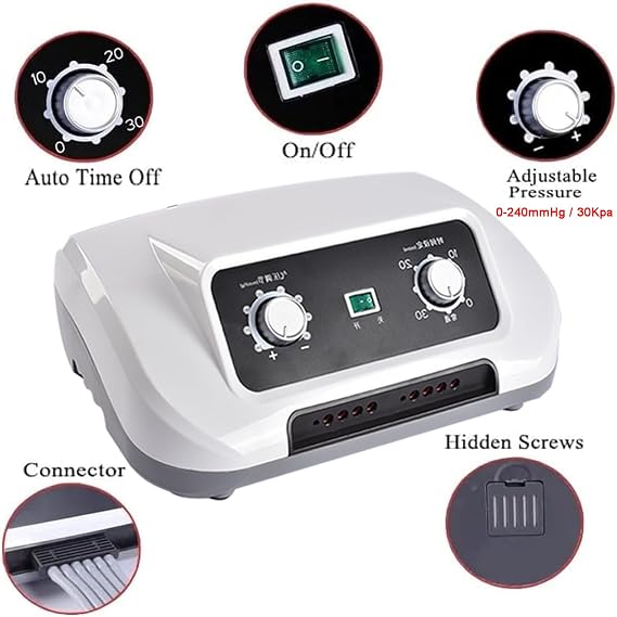 Pressotherapy Full Body Lymphatic Drainage Massager | 8 Cavity Electric Leg Air Compression Massager Machine, Recovery System Boots Leg Massagers for Circulation Relaxing Pressure Massage