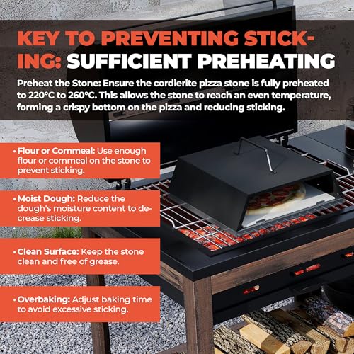 Cartman MINI OVEN 12"Pizza Oven For Grill, Portable Outdoor Grill Top Pizza Oven thumb #2