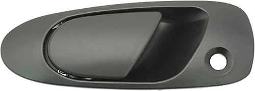 Miniatura 20 de TRQ Manija de puerta exterior delantera izquierda plateada para el lado del conductor compatible con Nissan 370Z 2009-2017