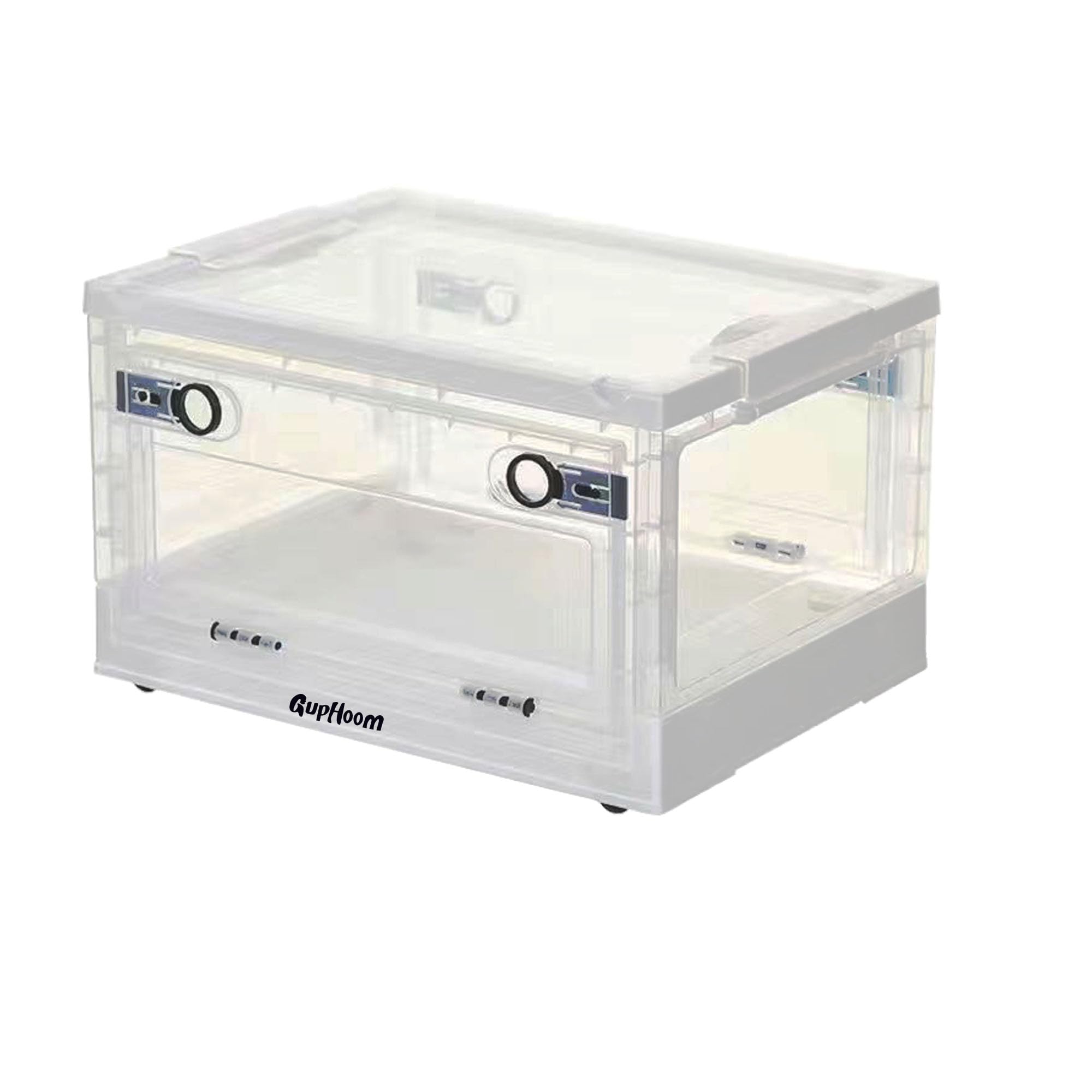 【未使用品】収納ボックス 衣装ケース 折り畳みコンテナ蓋付き３個セットホワイト Amazon｜TOPWE 収納ボックス 衣装ケース 折り畳み コンテナ 蓋