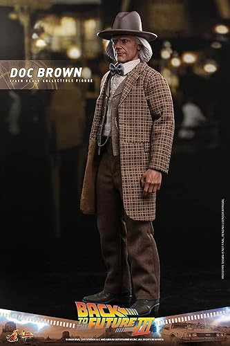 Miniatura 4 de Obra maestra de la película Regreso al futuro Parte 3 Dr. Emmett Brown Figura a escala 16