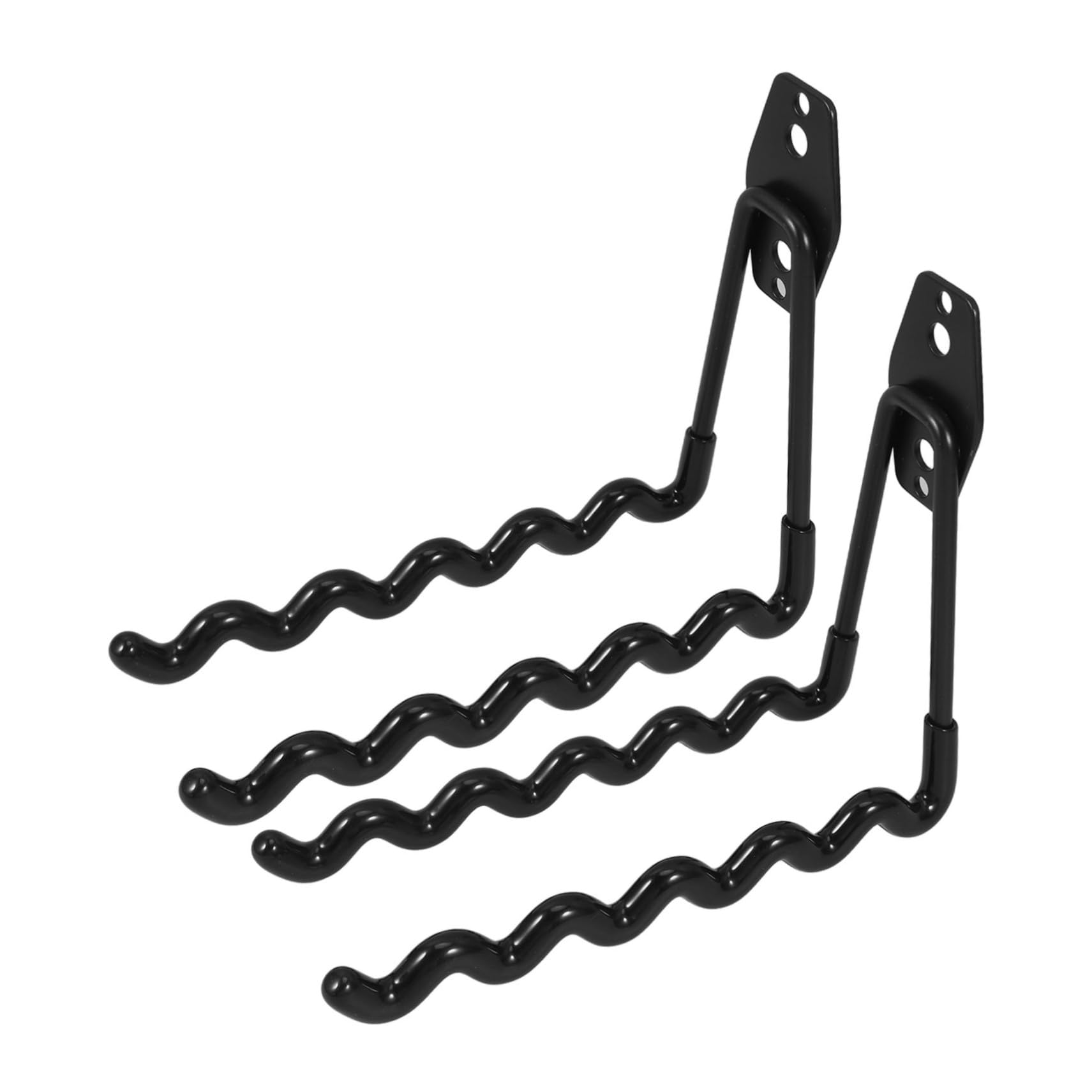 Amazon.co.jp: Veemoon 2個滑り止め 収納フック 製波型フック