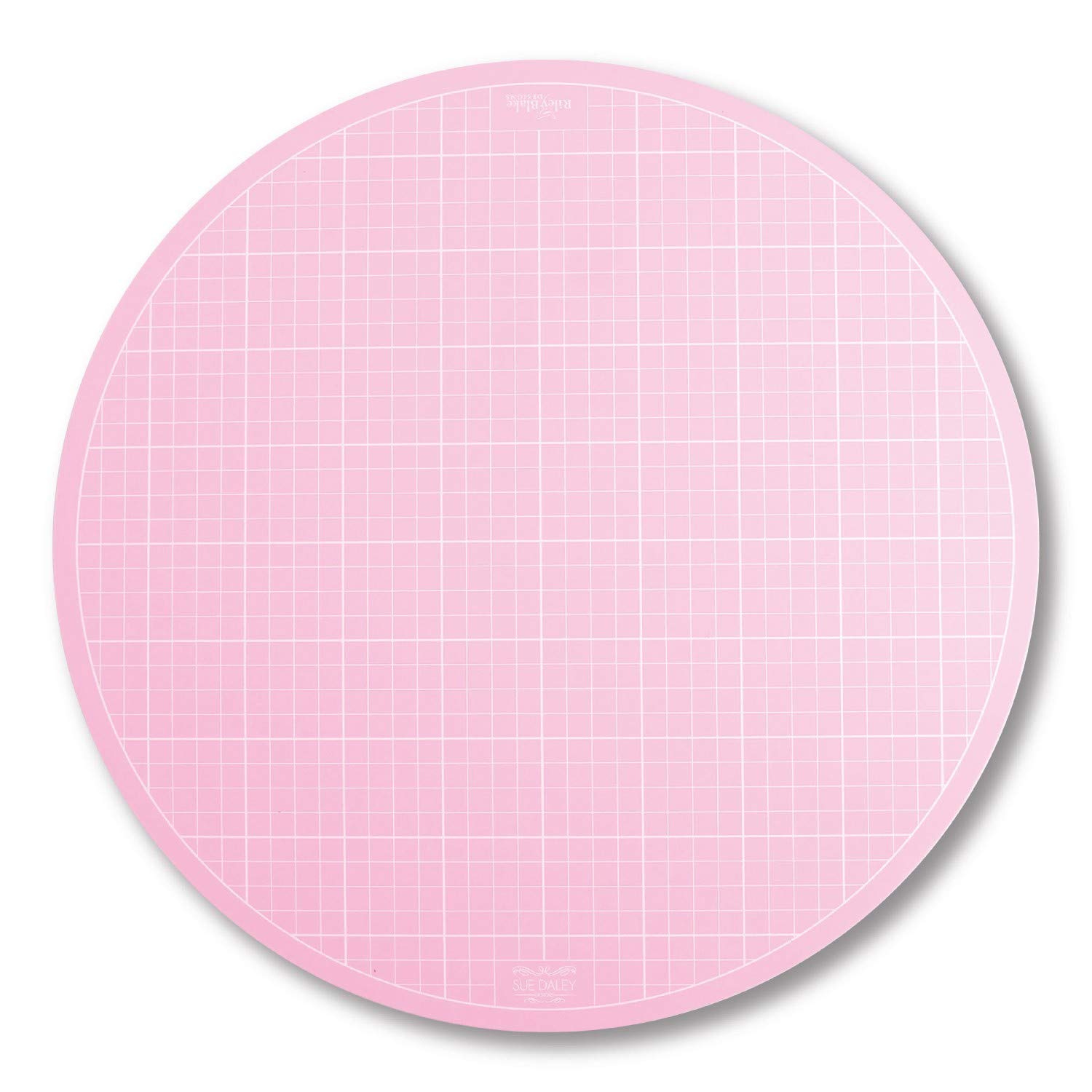 Sue Daley 16 Inch Pink Round Rotating Cutting Mat