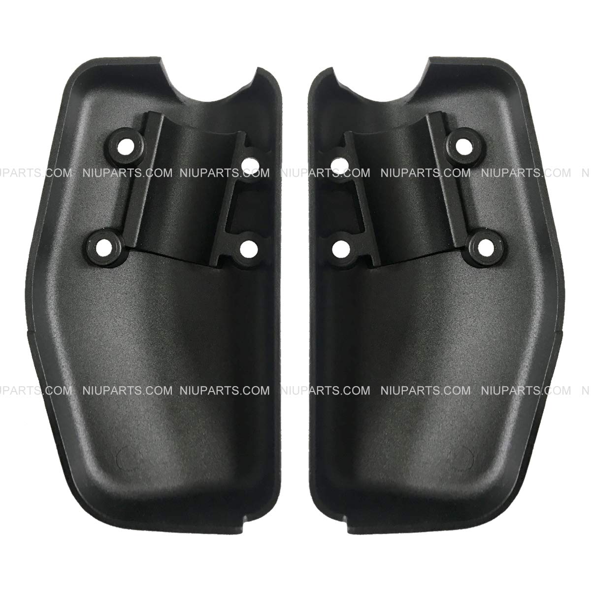 Staffa Specchietto Inferiore Sinistra In Alluminio Nero Per Peterbilt 335-389 (2005+) - 3