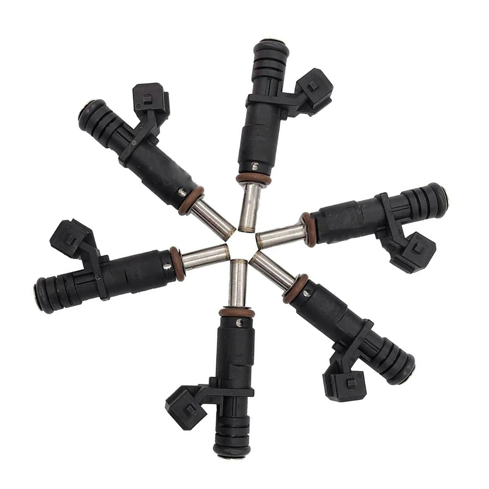 Injector Fuel for 2006-2012 for BMW 128i 328i for X3 for X5 Z4 525i 2.0L 2.5L 7531634 13537531634 FJ748 1353753163 Car Engine 6Pieces Fuel Injectors