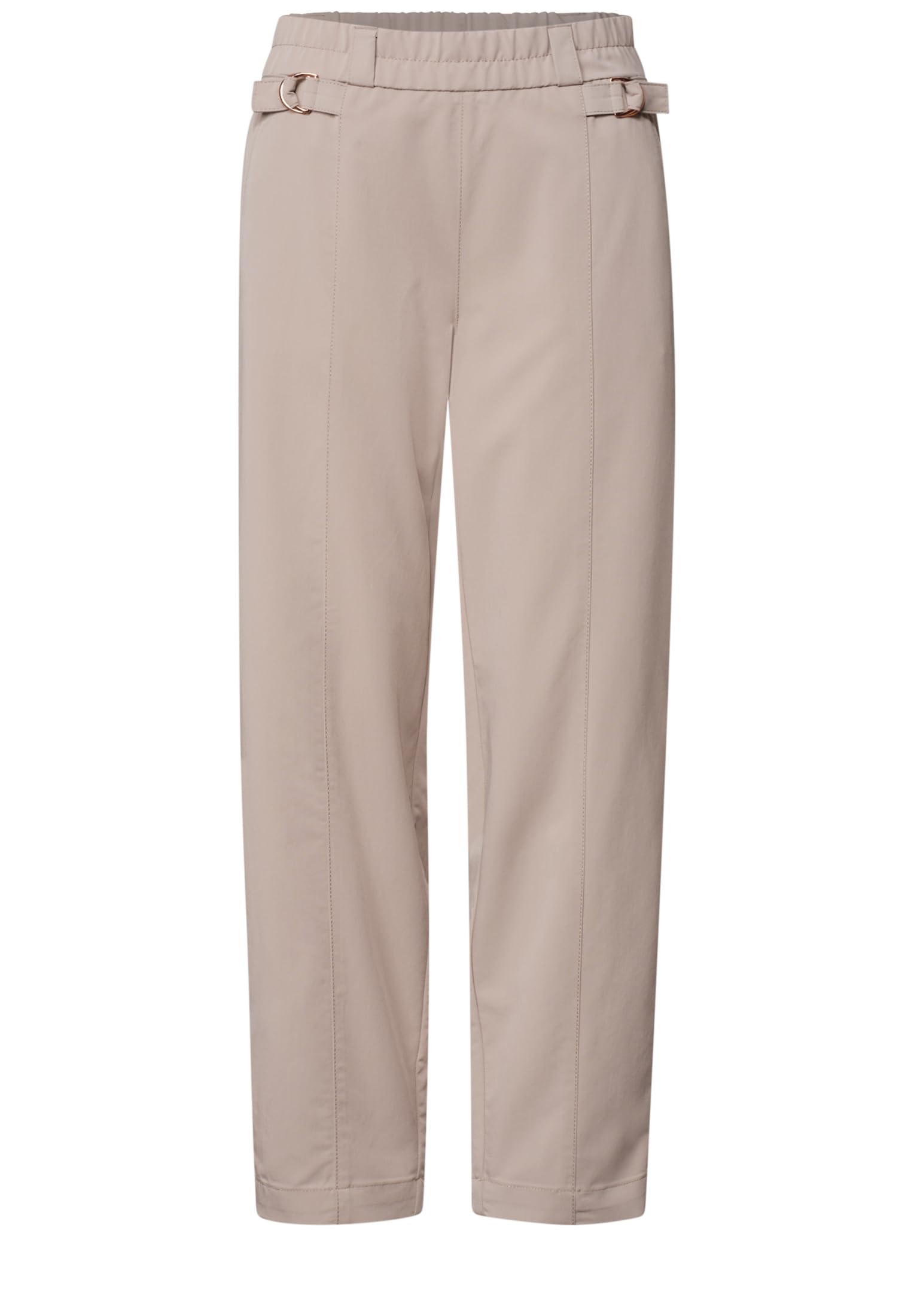 Street One Damen Barrel Leg Hose mit Schnallendetail 3819106