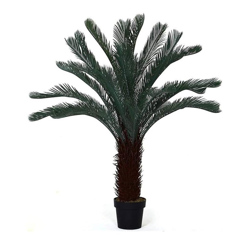 SWENEEN Indoor Artificial Trees Artificial Plant For Indoor Outdoor Fake Plants In Pot For Home Office Perfect Housewarming Gift Artificial Tree,130Cm,130cm