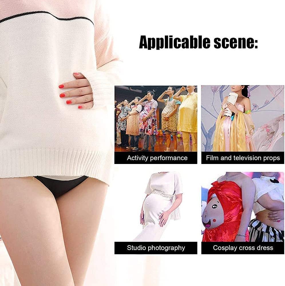 Silikon-Fake-Bauch,Künstlicher Schwangerschafts-Fake-Bauch,Lebensechter Gefälschter Schwangerer Bauch,Geeignet für Schauspieler,Schwangere-Requisiten-Modell,8-10months