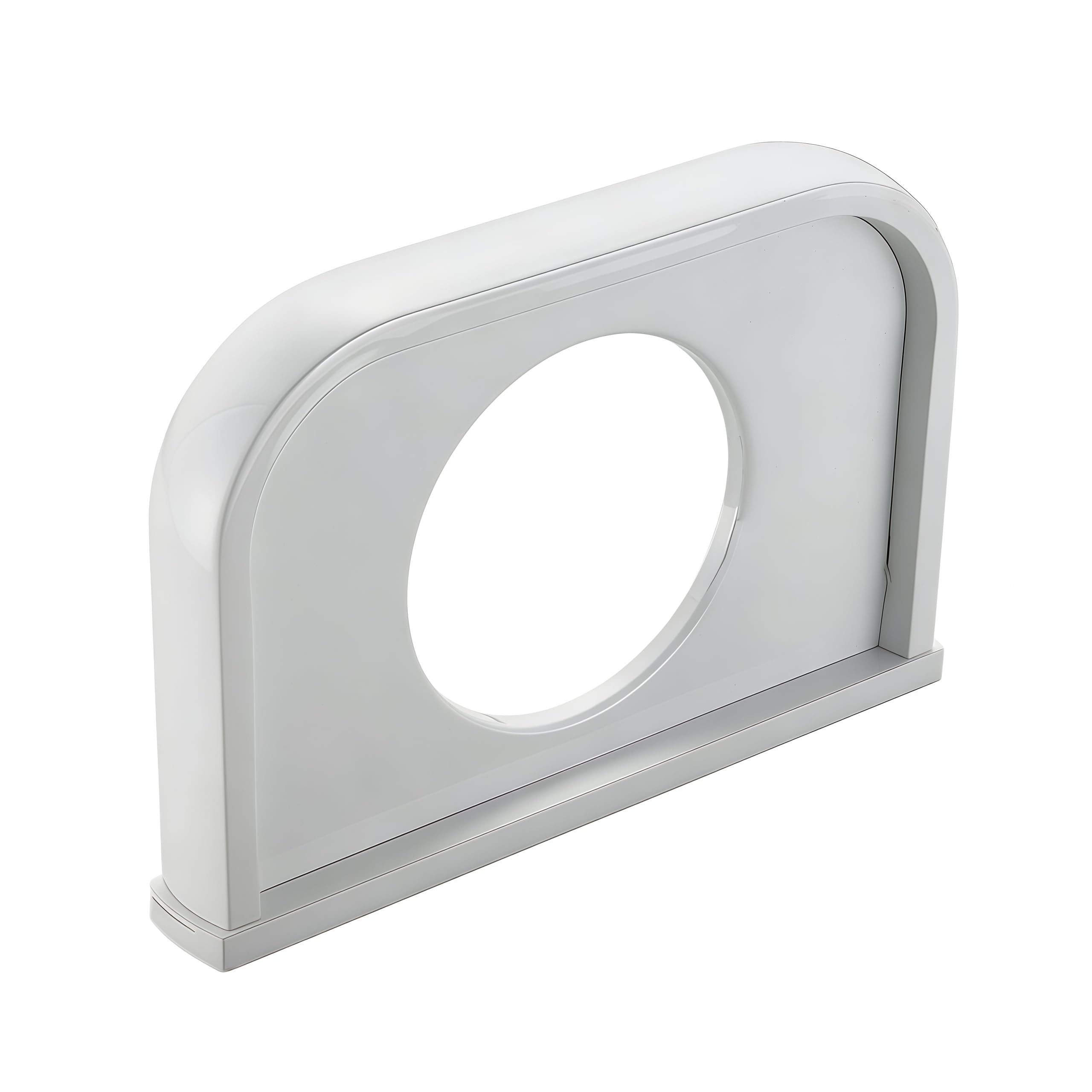 Cepillo Inodoro Escobillas de Inodoro Escobillero WC Latón Cobre Antiguo/Cepillo/Blanco/Negro Accesorios de baño Montado en la Pared-Blanco