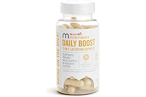 Munchkin® Milkmakers® Daily Boost 2-in-1 Lactation Supplement for Breastfeeding