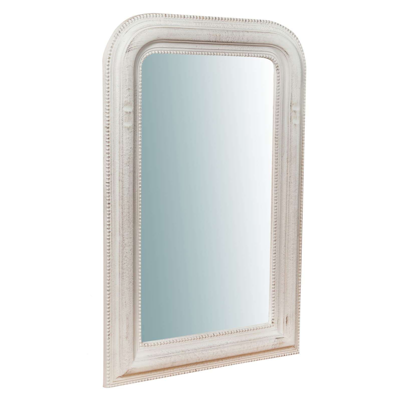 Biscottini Espejo Vintage 80x50 cm | Espejo de Pared de baño y Dormitorio | Espejo de Entrada