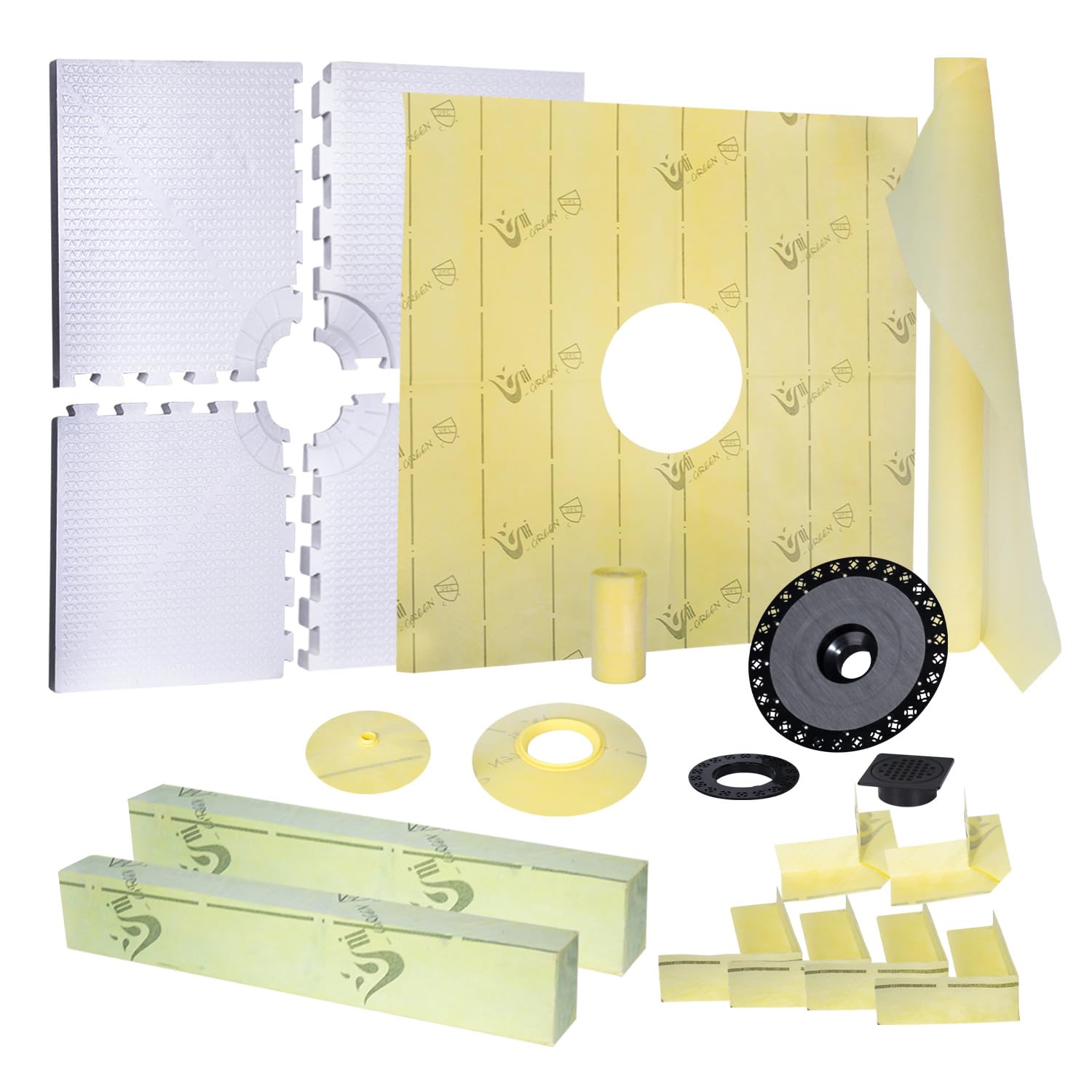 EPS Foam Shower Curb Kit, 48