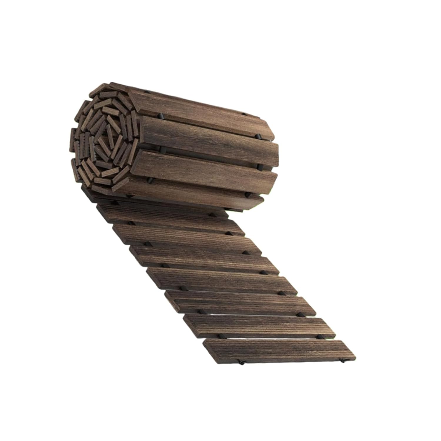 Beautiful Outdoor Wood Flooring for Walkways Grounds and Terraces with Natural and Easy Assembly Quick Arrange King Tree Garden