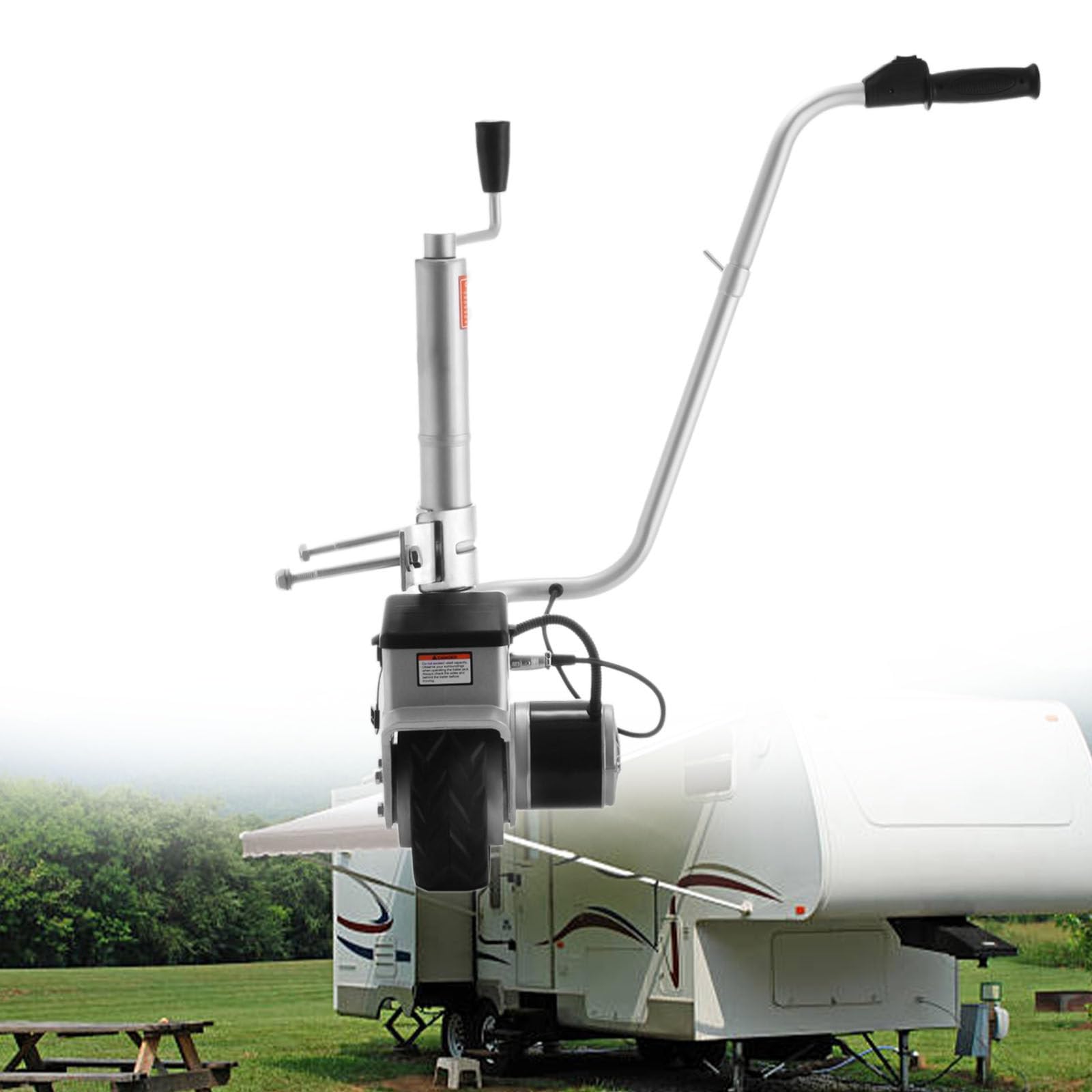 Remolque Rueda Jockey Remolque eléctrico Carro Rueda Jockey Remolque 12V Ayuda de maniobra eléctrica Remolque Remolque Caravana
